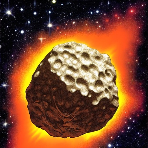 یک سیارک خوشمزه از جنس پنیر